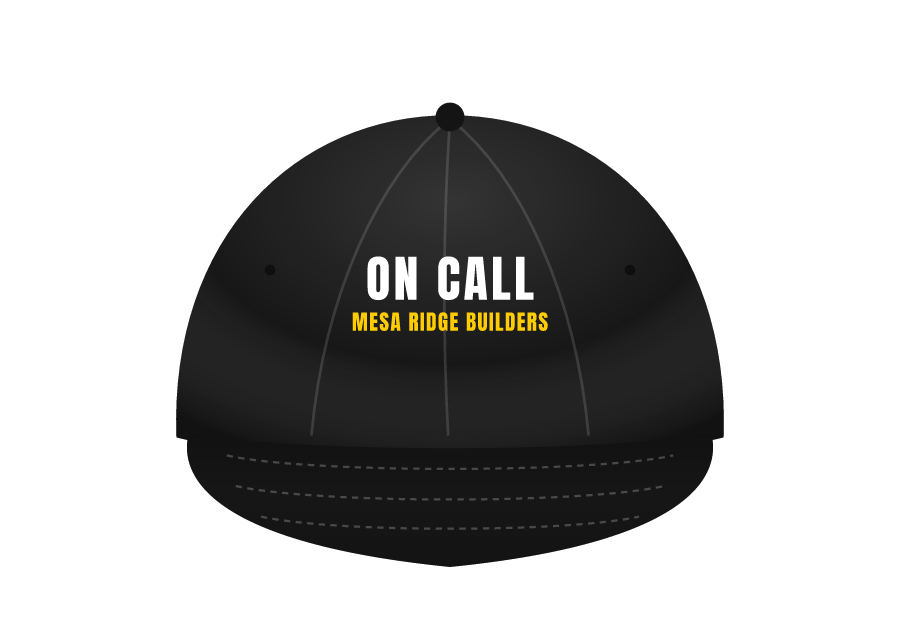 On call cap on a dad hat