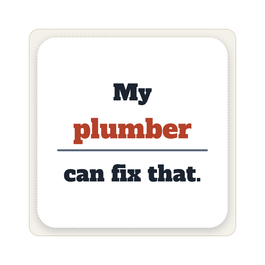 My ___ can fix that on a sticker