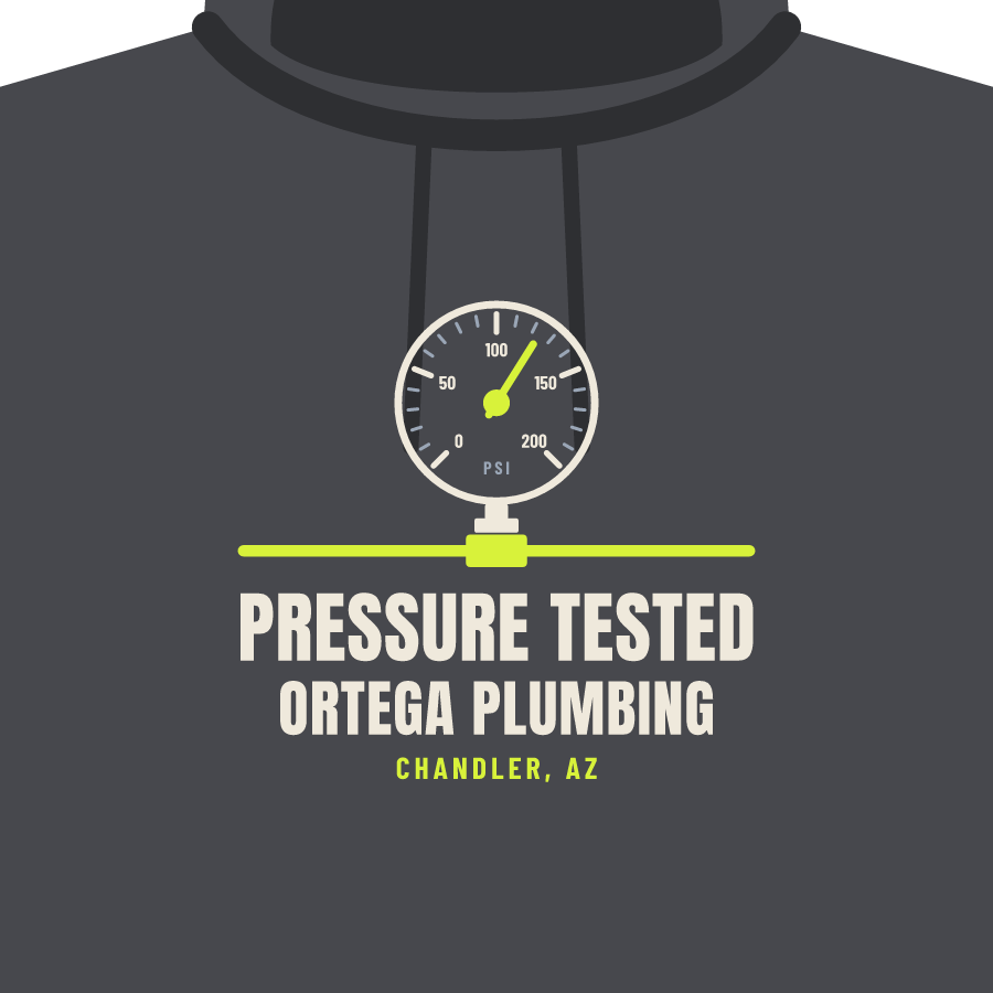 Pressure tested on a hoodie